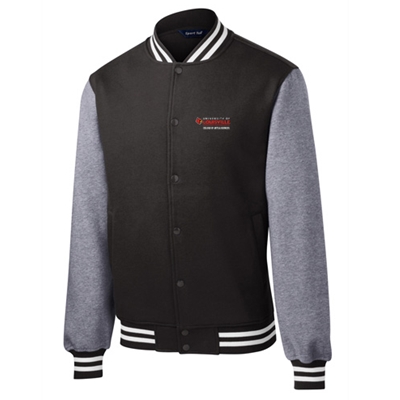 AS204<br>Fleece Letterman Jacket